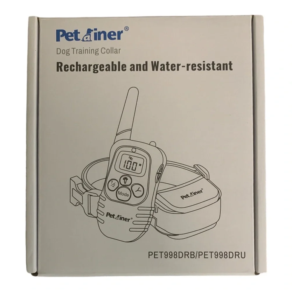 Petrainer PET998DRB Dog Training Collar Rechargeable and Rainproof 330 yd